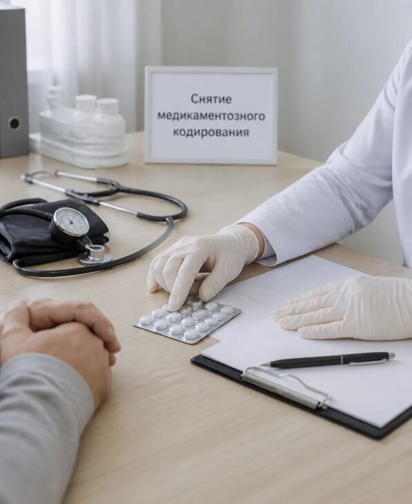 Снятие медикаментозного кодирования в Новоалтайске от 5112 р. | Медзона